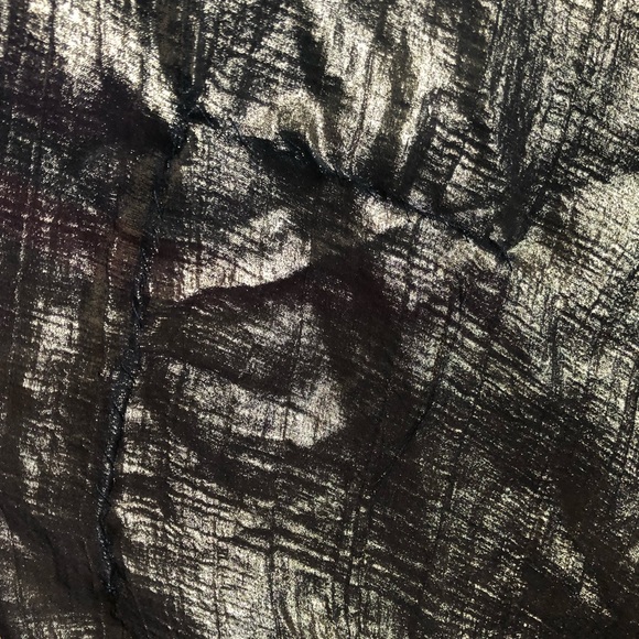 Marchesa Full Foil Chiffon Gown - Picture 4 of 8